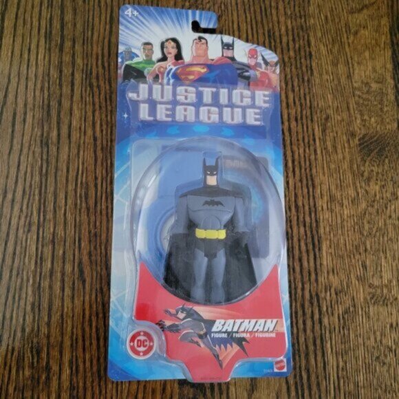 NEW Batman Justice League Figure Vintage Y2K DC Comics 2002 NWT - Picture 8 of 8
